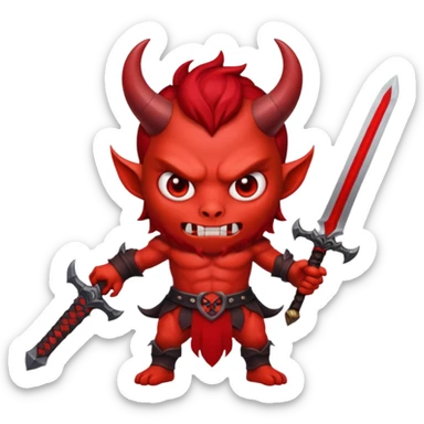 👹⚔️ sticker