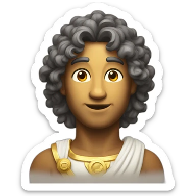 Apollo god of light sticker