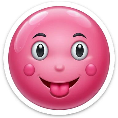 bubble gum and watermelon sticker