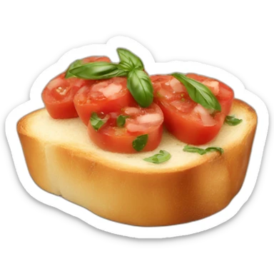 bruschetta sticker