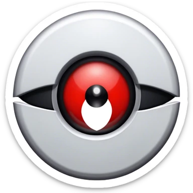 Sharingan from Naruto anemie sticker