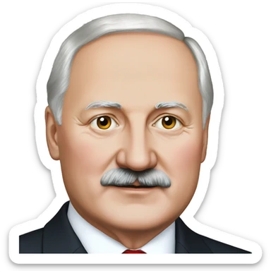 President Alexander Lukashenko sticker