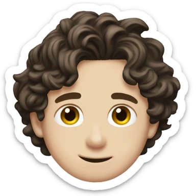 Timothée Chalamet sticker