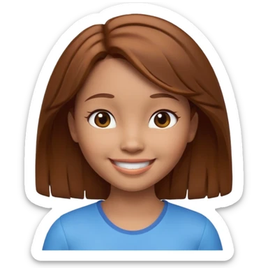 ios avtar imoji girl 3d  sticker