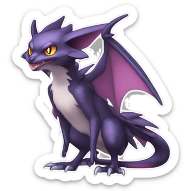 Noivern-Noibat-Nargacuga full body sticker sticker