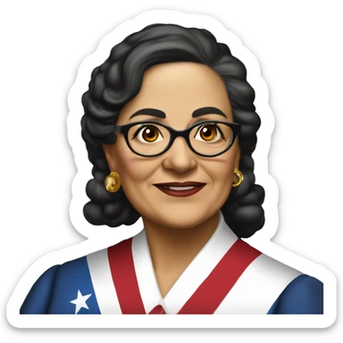 Julia Constancia de Burgos García was a Puerto Rican poet. As an advocate of Puerto Rican independence, she served as Secretary General of the Daughters of Freedom, the women's branch of the Puerto Rican Nationalist Party. burgundy sticker