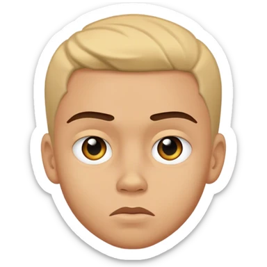 Oliver from the film "Bad boy, Oliver." sticker