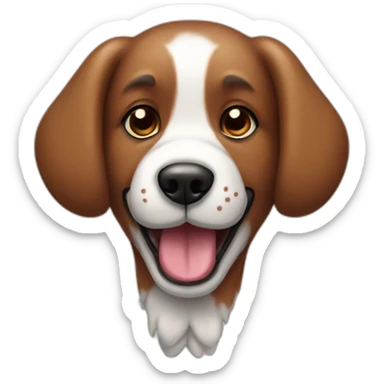 baloon dog by freeny sticker