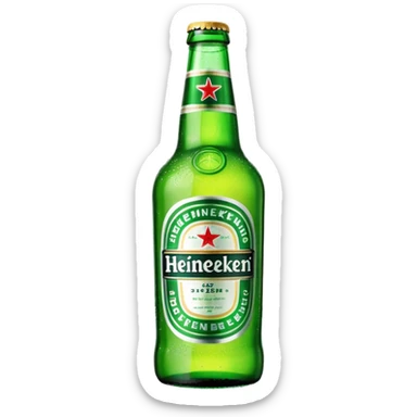 Bière heineken sticker
