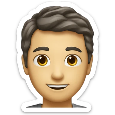 Un magnifique cœur avec un arrière plan dedans sticker