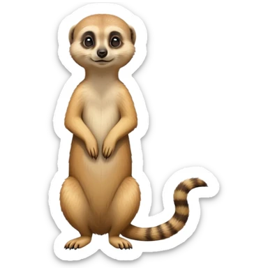 Meerkat emoji sticker
