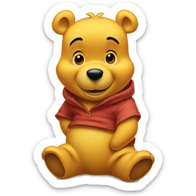 Winnie the Pooh sticker