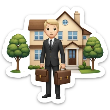 quit being homeless icon sticker