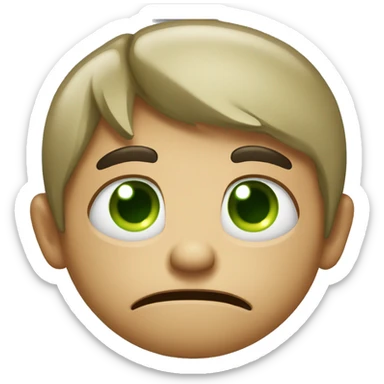 disgust toxic bitter sticker