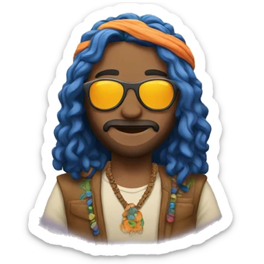 Hippie  sticker