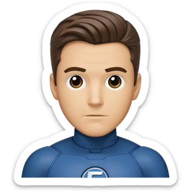 reed richards from fantastic four sticker