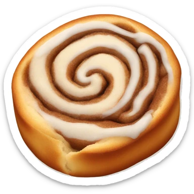 Cinnamon roll sticker