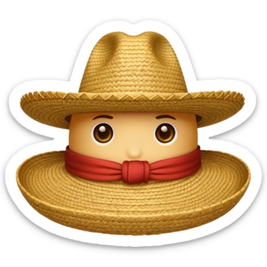 Sombrero vueltia sticker