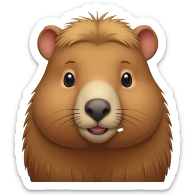 Capibaras amorosos sticker