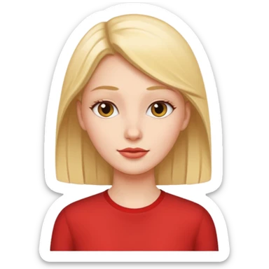 A really tall girl sticker