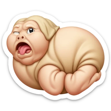 butt farting sticker