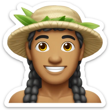 Polynesian cook island sticker