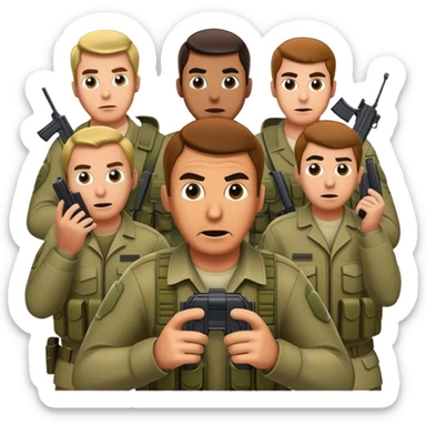 Costco guys playing call of duty sticker