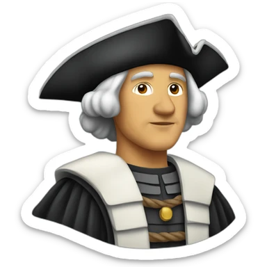 christopher columbus sticker