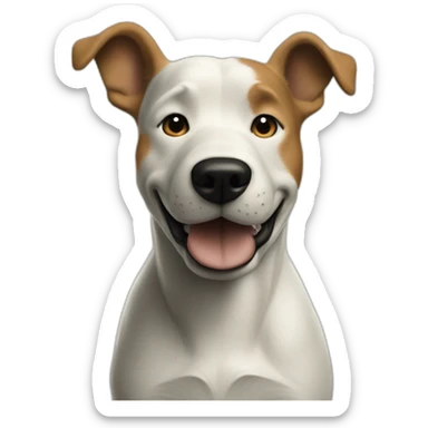 Genere une image de tintin avce milou sticker