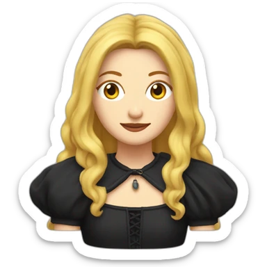 ilona black aired witch tartiflette sticker