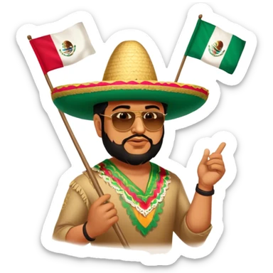 Mexican Heritage sticker