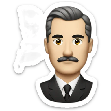 1939 dictator flag sticker