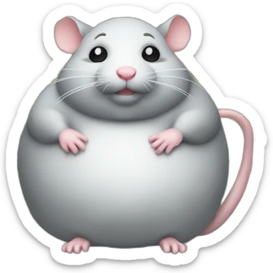 fat rat money sticker