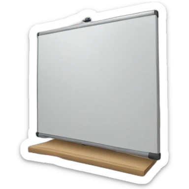 white board  sticker