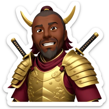 Samurai Leader sticker