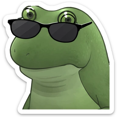 lizard tik tok sticker
