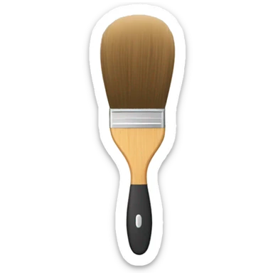 Brosse à cheveux sticker