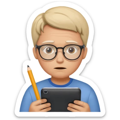 Ehrlich habe ich Angst, da ich gerade einen Text gemacht habe. sticker