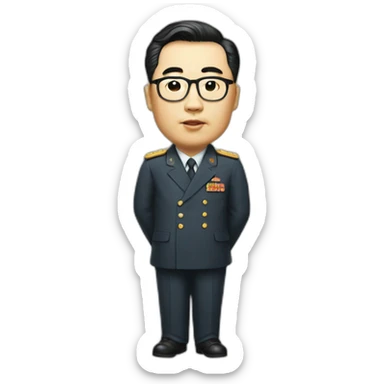 kim il sung sticker