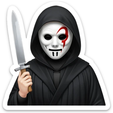 ghostface killer  sticker