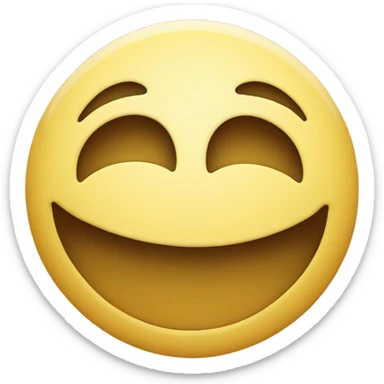 Smiley face puckering up sticker