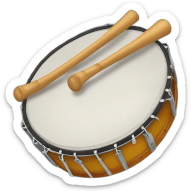 Galician tambourine sticker