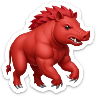 Arkansas Razorback sticker