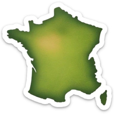 FRANCE map sticker