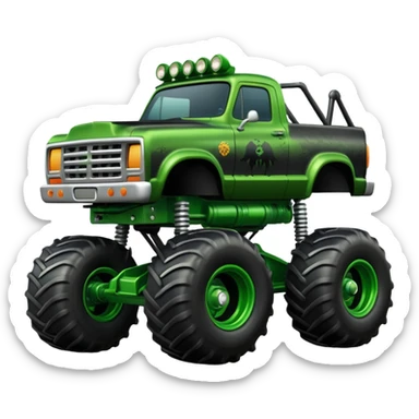 Grave Digger best view  sticker