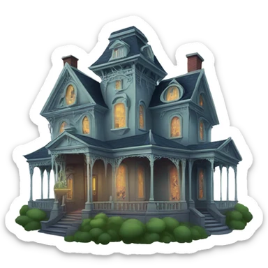 Disneyland haunted mansion  sticker