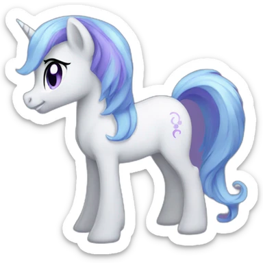 Rarity from my little pony sticker