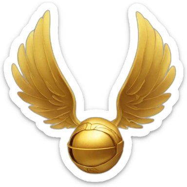 Golden snitch sticker