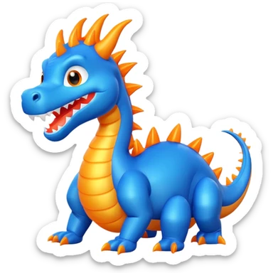 Hazme una mascota para una empresa de festejps, de inflables, se llama date aventura sticker