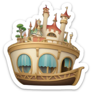 It’s a small world ride sticker